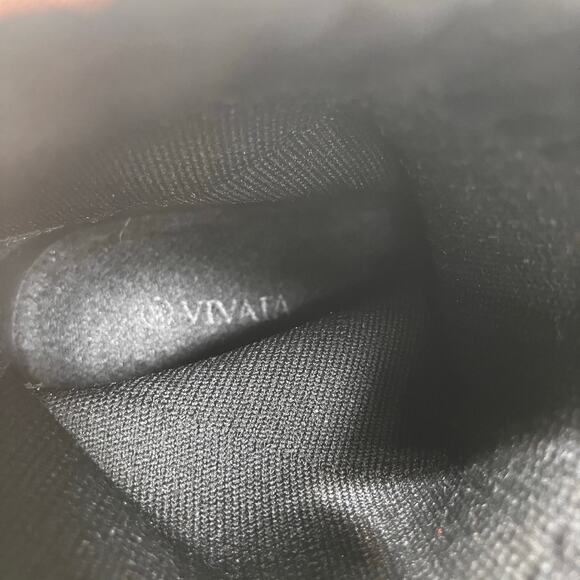 Vivaia Boots Sz 38/US 7 Regina Square Toe Ankle Bootie Block Heel Minimalist - Picture 11 of 12